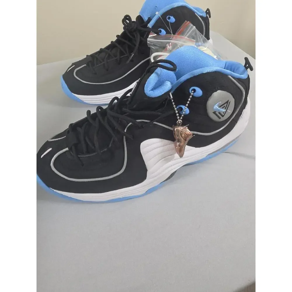 NEW Nike Air Penny 2 Social Status Playground Black Blue Men's 10 DM9132-001